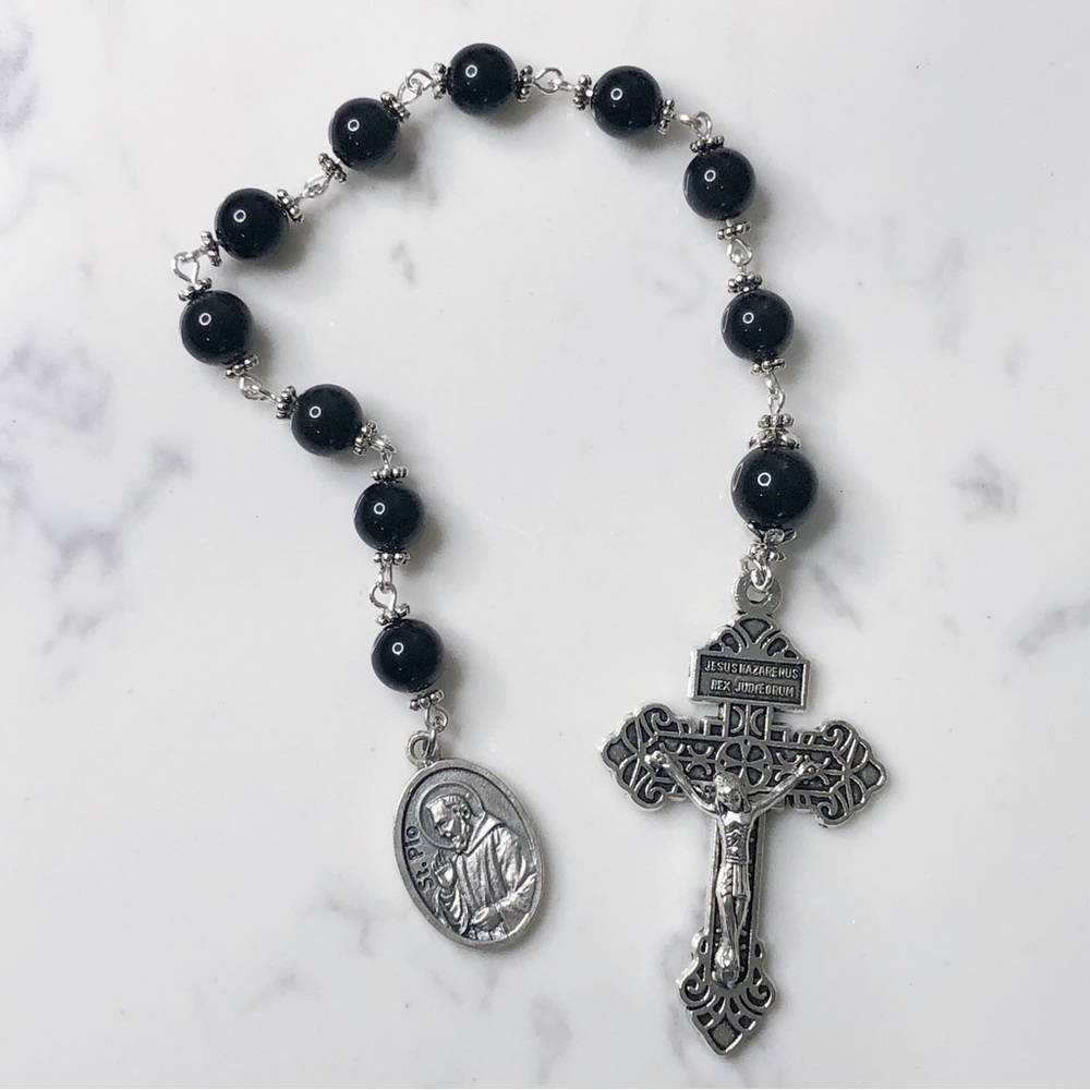 Handmade Pocket Rosary - Picture 3 of 7